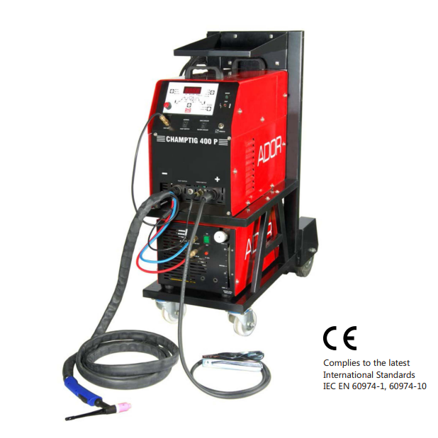 Ador Welding CHAMPTIG 400P: The Ideal Solution for a Wide Variety of Material Types and Thickness