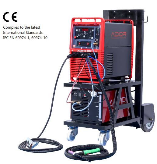 High Efficiency and High Power TIG Welding Machine: Ador Welding Champtig 300P