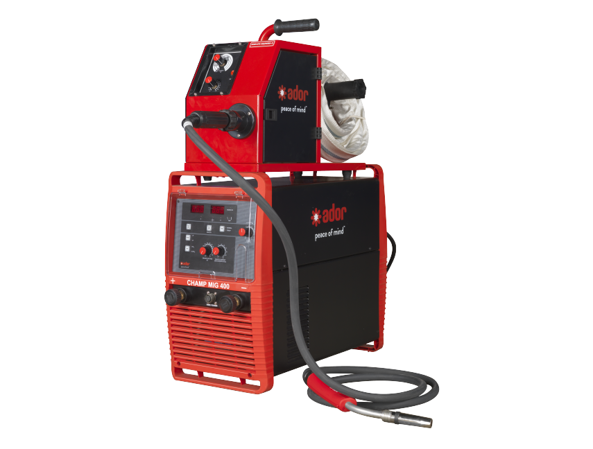 Ador CHAMPMIG 400 : A World-Class Inverter-Based MIG Welder